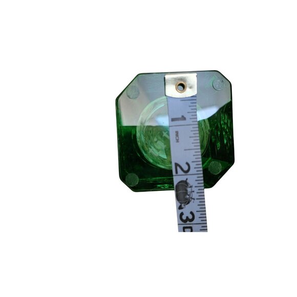 Tittot Green Crystal Hexagonal Vase - Picture 8 of 8